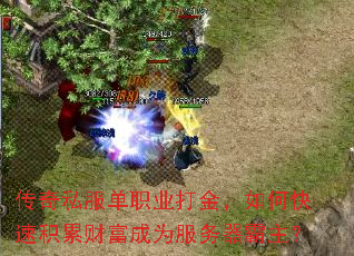 传奇私服单职业打金,如何快速积累财富成为服务器霸主? 传奇私服单职业打金,如何快速积累财富成为服务器霸主?
