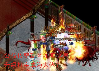 公益传奇新区如何快速升级打宝成为大佬? 公益传奇新区如何快速升级打宝成为大佬?