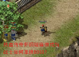 热血传奇怀旧版麻痹戒指战士如何单挑BOSS? 热血传奇怀旧版麻痹戒指战士如何单挑BOSS?