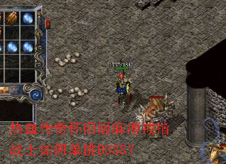 热血传奇怀旧版麻痹戒指战士如何单挑BOSS? 热血传奇怀旧版麻痹戒指战士如何单挑BOSS?