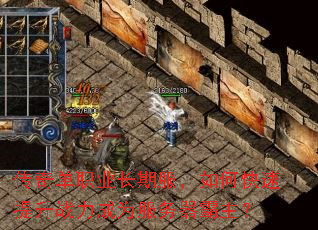 传奇单职业长期服,如何快速提升战力成为服务器霸主? 传奇单职业长期服,如何快速提升战力成为服务器霸主?