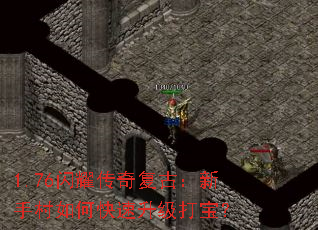 1.76闪耀传奇复古:新手村如何快速升级打宝? 1.76闪耀传奇复古:新手村如何快速升级打宝?