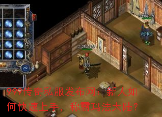 999传奇私服发布网:新人如何快速上手,称霸玛法大陆? 999传奇私服发布网:新人如何快速上手,称霸玛法大陆?