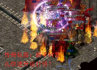 传奇私服:新手村怎么快速升级打怪? 传奇私服:新手村怎么快速升级打怪?