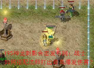 195神龙刺影合击发布网:战士如何搭配法师打出最高爆发伤害? 195神龙刺影合击发布网:战士如何搭配法师打出最高爆发伤害?