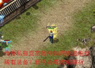 传奇私服变态版中如何快速刷到稀有装备?新手必看攻略解析 传奇私服变态版中如何快速刷到稀有装备?新手必看攻略解析