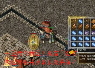 一区传奇新区开服首日怎样快速升级并获取顶级装备? 一区传奇新区开服首日怎样快速升级并获取顶级装备?