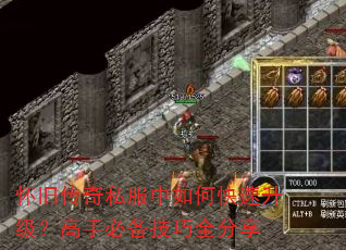 怀旧传奇私服中如何快速升级?高手必备技巧全分享 怀旧传奇私服中如何快速升级?高手必备技巧全分享