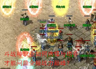 斗战神职业如何选择与培养才能问鼎全服战力巅峰? 斗战神职业如何选择与培养才能问鼎全服战力巅峰?
