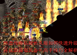 热血传奇私服长久服如何快速升级并获取稀有装备?高手技巧全解析 热血传奇私服长久服如何快速升级并获取稀有装备?高手技巧全解析