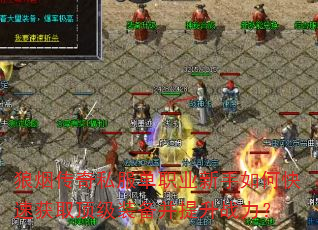 狼烟传奇私服单职业新手如何快速获取顶级装备并提升战力? 狼烟传奇私服单职业新手如何快速获取顶级装备并提升战力?