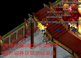 传奇私服D版新手如何快速升级并获取顶级装备? 传奇私服D版新手如何快速升级并获取顶级装备?