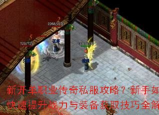 新开单职业传奇私服攻略?新手如何快速提升战力与装备获取技巧全解析 新开单职业传奇私服攻略?新手如何快速提升战力与装备获取技巧全解析