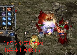 如何安全穿越毒蛇山谷并击败蛇王? 如何安全穿越毒蛇山谷并击败蛇王?