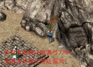 如何彻底解决血满弓刀中变版本的常见游戏漏洞? 如何彻底解决血满弓刀中变版本的常见游戏漏洞?