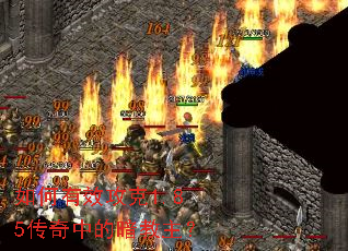 如何有效攻克1.85传奇中的暗教主? 如何有效攻克1.85传奇中的暗教主?