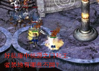 好私服中桃源之门和王者禁地有哪些不同? 好私服中桃源之门和王者禁地有哪些不同?
