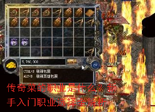 传奇菜的职业是什么?新手入门职业选择全解析 传奇菜的职业是什么?新手入门职业选择全解析
