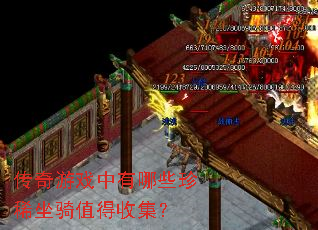 传奇游戏中有哪些珍稀坐骑值得收集? 传奇游戏中有哪些珍稀坐骑值得收集?