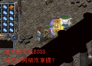 通天塔每层BOSS弱点如何精准掌握? 通天塔每层BOSS弱点如何精准掌握?