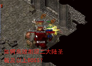 如何高效刷取二大陆圣裁及以上BOSS? 如何高效刷取二大陆圣裁及以上BOSS?