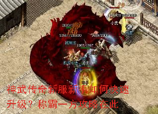 神武传奇新服新手如何快速升级?称霸一方攻略在此 神武传奇新服新手如何快速升级?称霸一方攻略在此