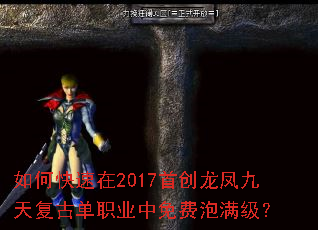 如何快速在2017首创龙凤九天复古单职业中免费泡满级? 如何快速在2017首创龙凤九天复古单职业中免费泡满级?
