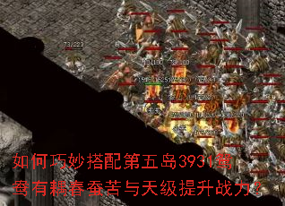 如何巧妙搭配第五岛3931鸳鸯有耦春蚕苦与天级提升战力? 如何巧妙搭配第五岛3931鸳鸯有耦春蚕苦与天级提升战力?