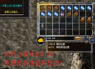如何让塞外253105李莫愁快速提升战力? 如何让塞外253105李莫愁快速提升战力?