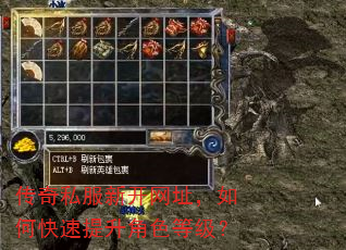 传奇私服新开网址,如何快速提升角色等级? 传奇私服新开网址,如何快速提升角色等级?