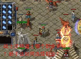 战士法师道士哪个职业更强?新手该如何选择职业? 战士法师道士哪个职业更强?新手该如何选择职业?