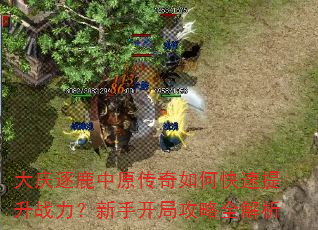 大庆逐鹿中原传奇如何快速提升战力?新手开局攻略全解析 大庆逐鹿中原传奇如何快速提升战力?新手开局攻略全解析