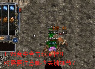 1.95金牛合击玩家挂机时需要注意哪些关键细节? 1.95金牛合击玩家挂机时需要注意哪些关键细节?