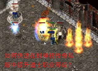 如何快速在封神榜传奇私服中提升道士职业等级? 如何快速在封神榜传奇私服中提升道士职业等级?