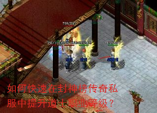 如何快速在封神榜传奇私服中提升道士职业等级? 如何快速在封神榜传奇私服中提升道士职业等级?