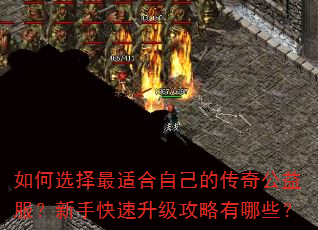 如何选择最适合自己的传奇公益服?新手快速升级攻略有哪些? 如何选择最适合自己的传奇公益服?新手快速升级攻略有哪些?