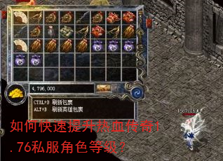 如何快速提升热血传奇1.76私服角色等级? 如何快速提升热血传奇1.76私服角色等级?