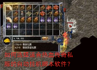 如何选择适合热血传奇私服的自动挂机脚本软件? 如何选择适合热血传奇私服的自动挂机脚本软件?