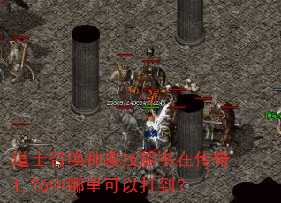 道士召唤神兽技能书在传奇1.76中哪里可以打到? 道士召唤神兽技能书在传奇1.76中哪里可以打到?